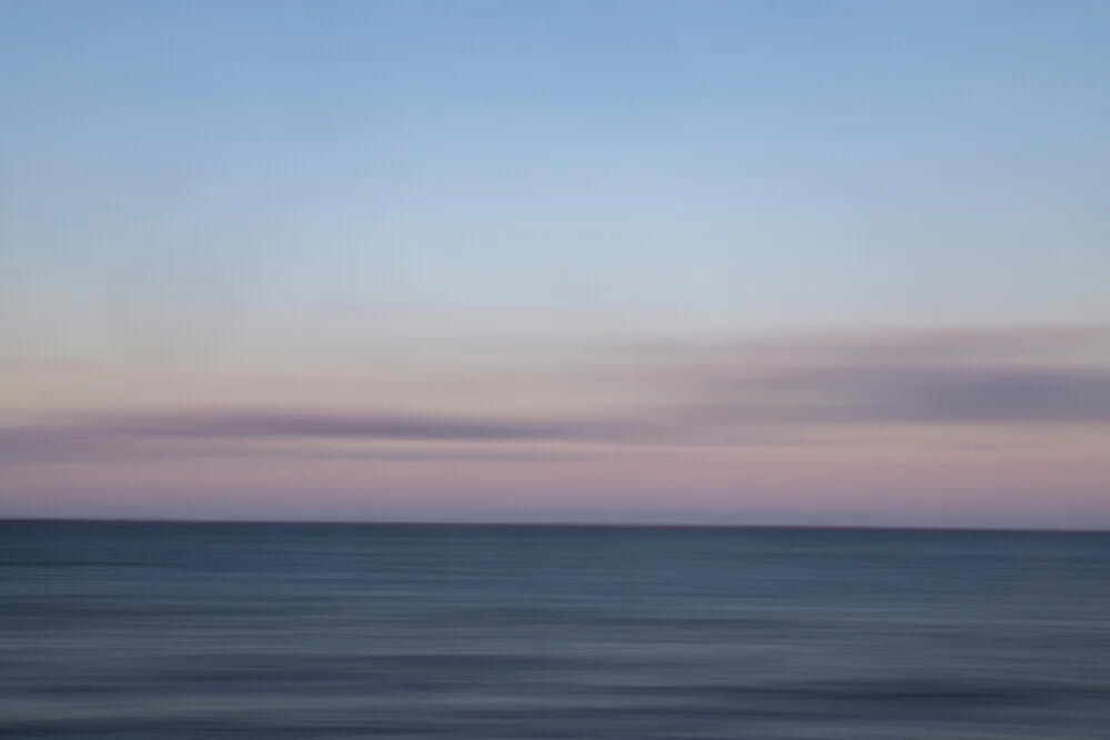 Sonnenuntergang Ostsee - fotokunst von Nadja Jacke