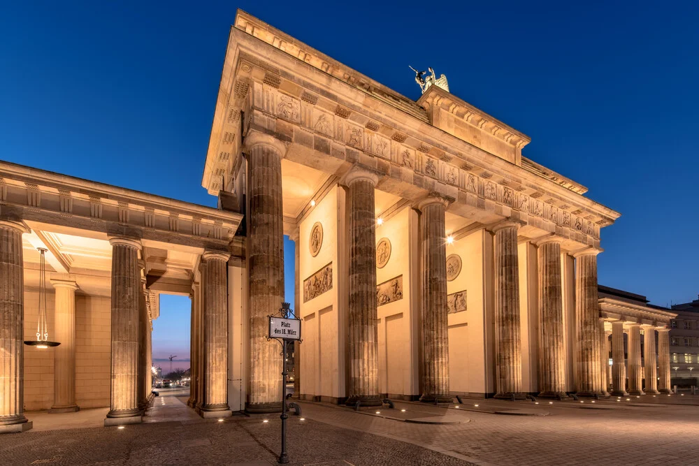 Brandenburger Tor Berlin - fotokunst von Achim Thomae