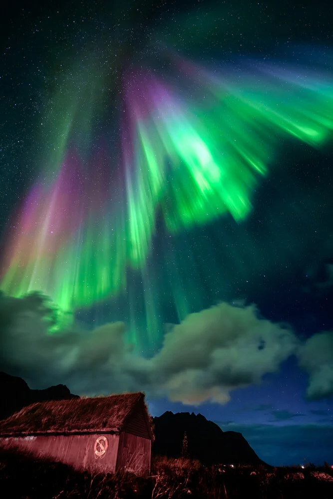 Northern Lights on Lofoten Islands Norway - Fineart photography by Achim Thomae