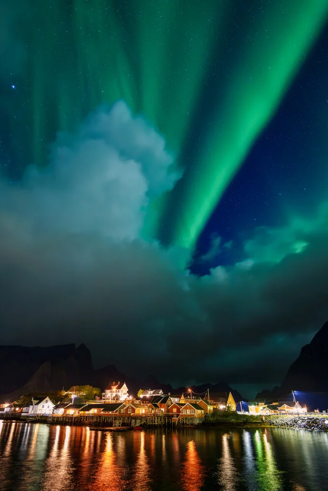 Northern Lights on Lofoten Islands Norway - Fineart photography by Achim Thomae