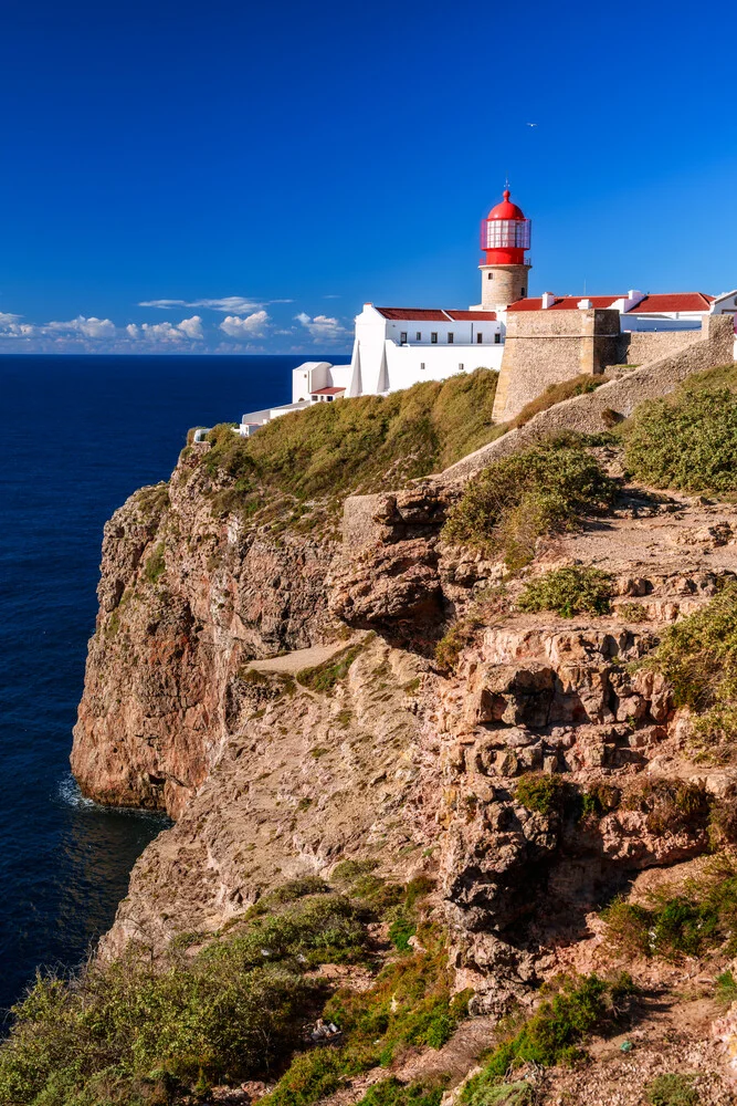 Cabo Sao Vicente Lighthouse Portugal - Fineart photography by Achim Thomae