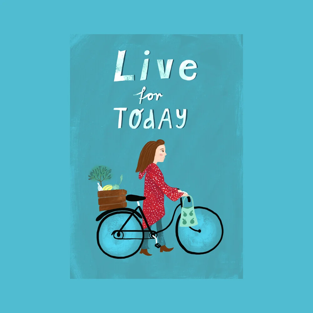 live for today - fotokunst von Constanze Guhr